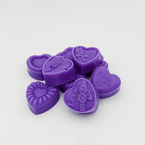 Fondants parfumés cerise noire – Fondants Saint-Valentin