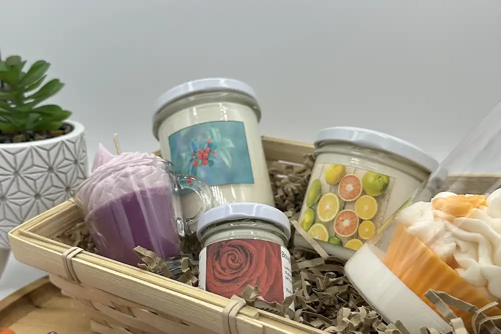 Les coffrets bougies parfumées